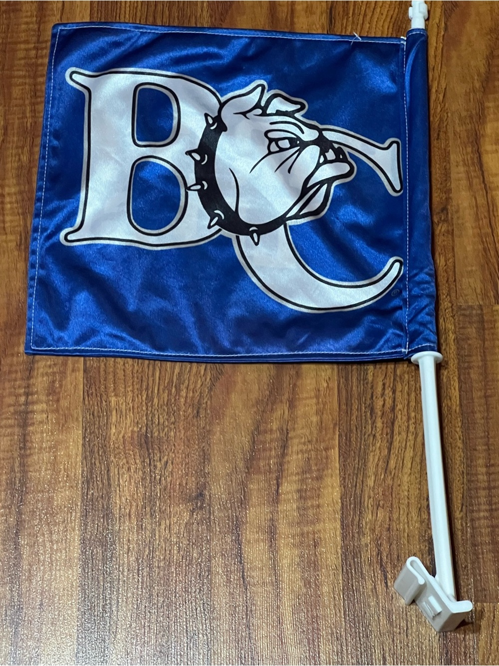 Barton College Bulldogs BC Car Window Flag